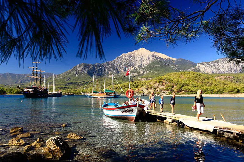 Phaselis Plajı Kapak Fotoğrafı