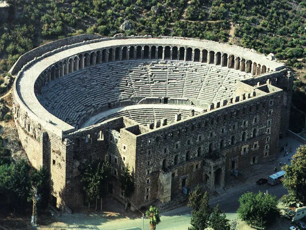 Antike Stadt Aspendos Titelbild